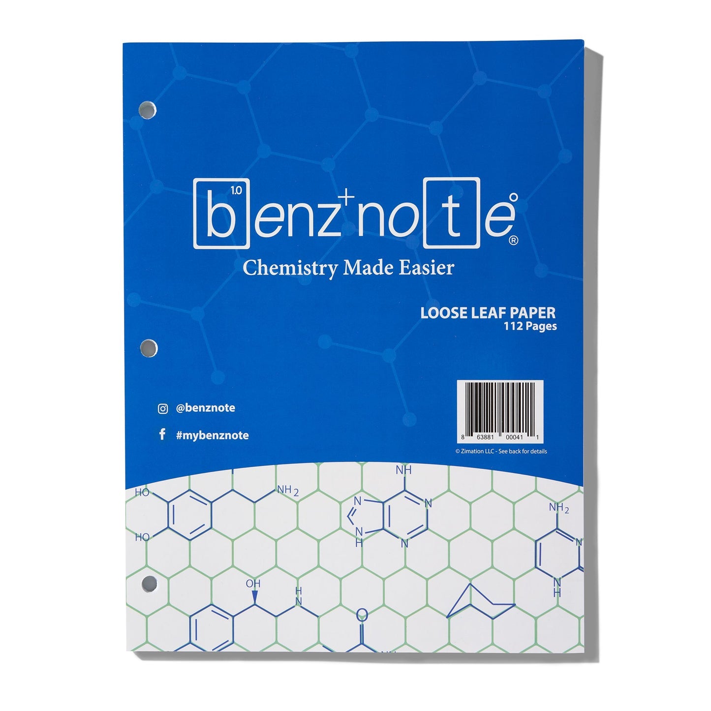 Benznote Loose-Leaf Filler Paper